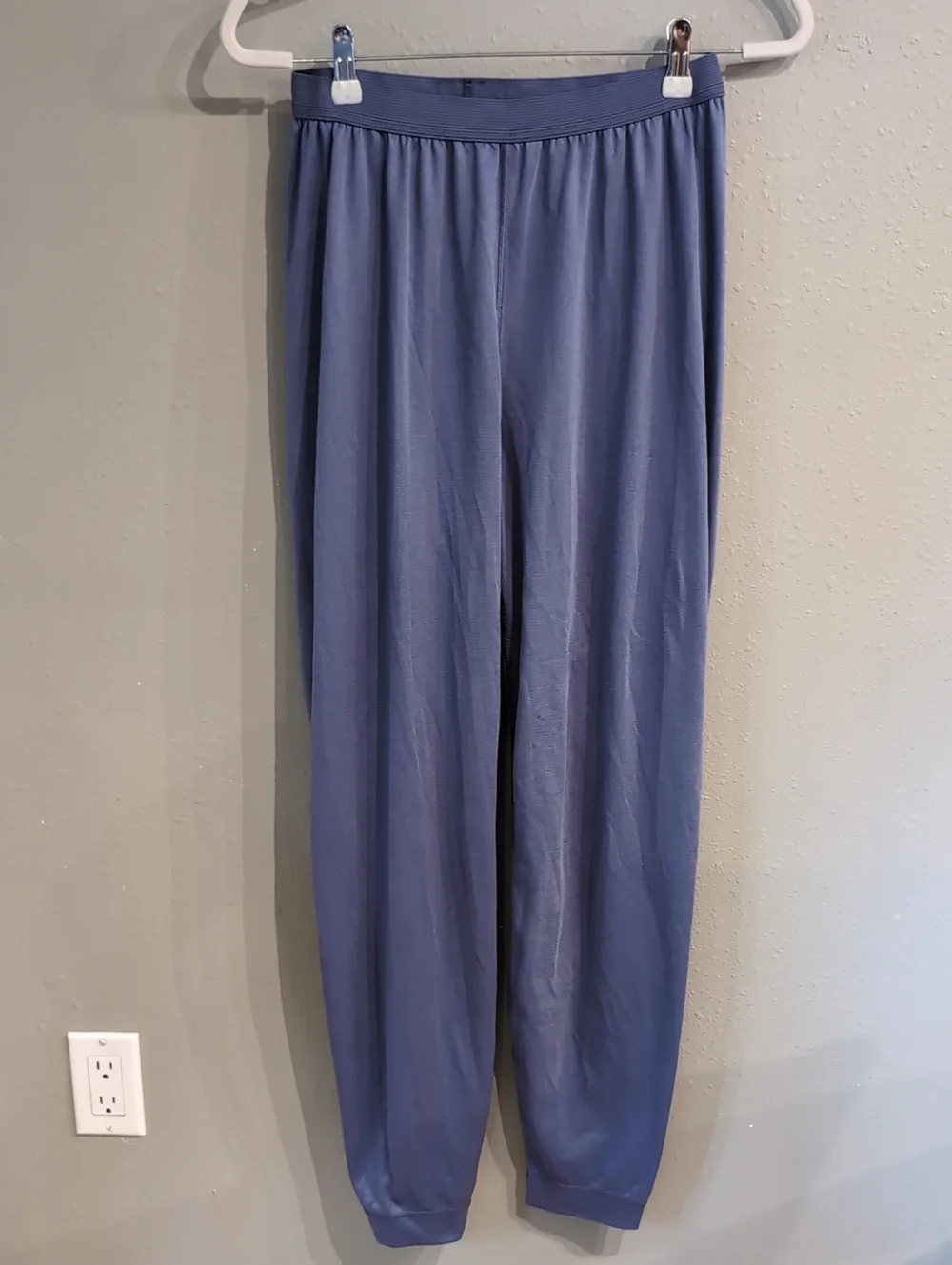 Vintage Patagonia Capilene Men's Underlayer in Dusty Blue Made In USA